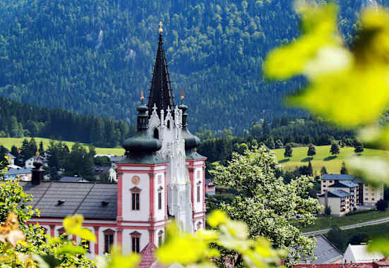 Mariazell als Ziel des Wiener Wallfahrerwegs