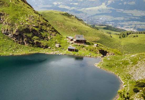 Das Wildseeloderhaus in den Kitzbüheler Alpen