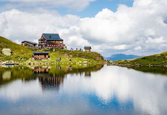 Der Wildseelodersee mit dem Wildseeloderhaus