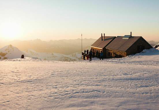 Wildstrubelhütte in den Berner Alpen