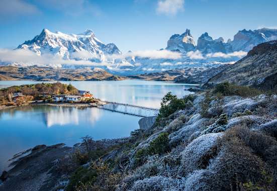 Patagonien Pehoe Lake Torres del Paine