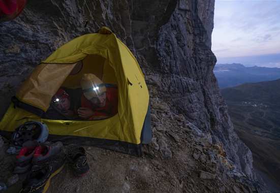 Jacopo Larcher und Babsi Zangerl