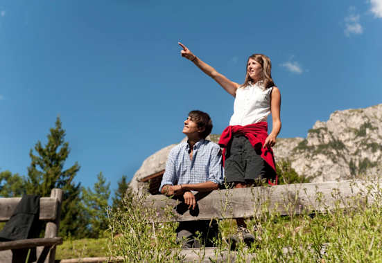 Ausblick vom Hofer Alpl