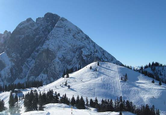 Die Gablonzer Hütte ist im Winter ein beliebter Standort