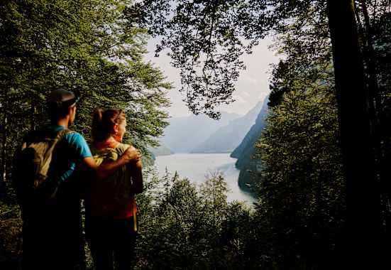 Wandern am Königsee zum Malerwinkel