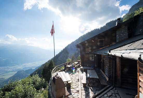 Ausblick von der Enderlinhütte