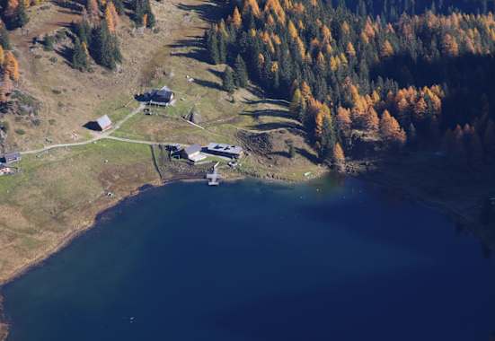 Die Fahrlechhütte am Dusitzkarsee