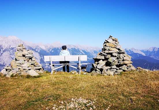Aussicht Flaurlinger Alm 