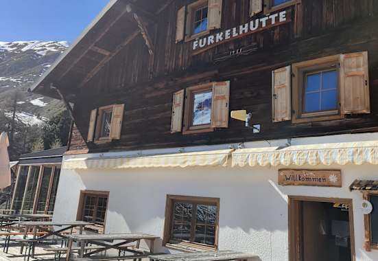 Die Furkelhütte oberhalb von Trafoi