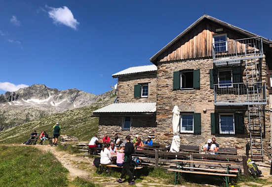 Die Birnlückenhütte im Ahrntal