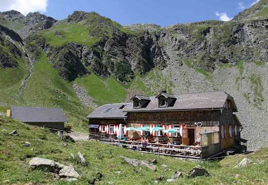 Die Keinprechthütte in den Schladminger Tauern