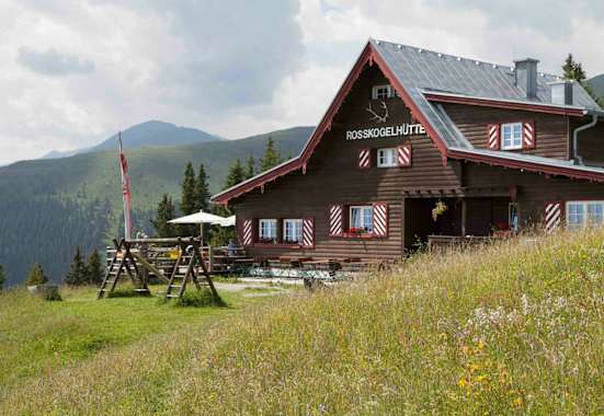 Die Rosskogelhütte ist eine sehr kinderfreundliche Hütte. 