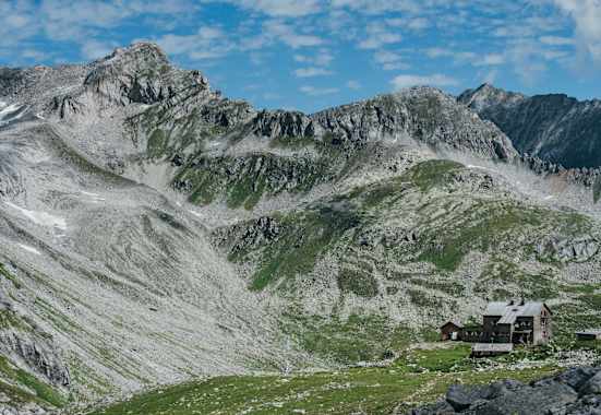 Die Richterhütte mit Panorama