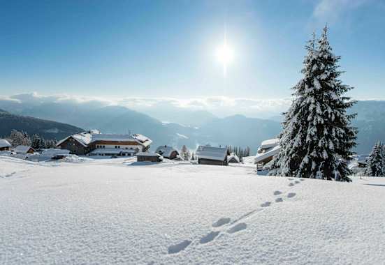 Sattlegers Alpenhof im Winter