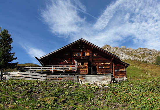Die Draugsteinalm-Schrambachhütte