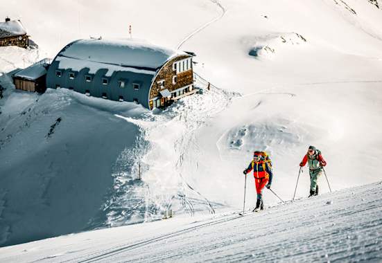 Von der Stüdlhütte mit den Skiern auf den Großglockner