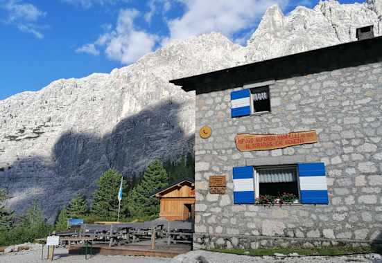 Rifugio Vandelli in der Sorapisgruppe