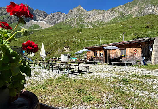 Die kleine Baumgartalm in den Lechtaler Alpen