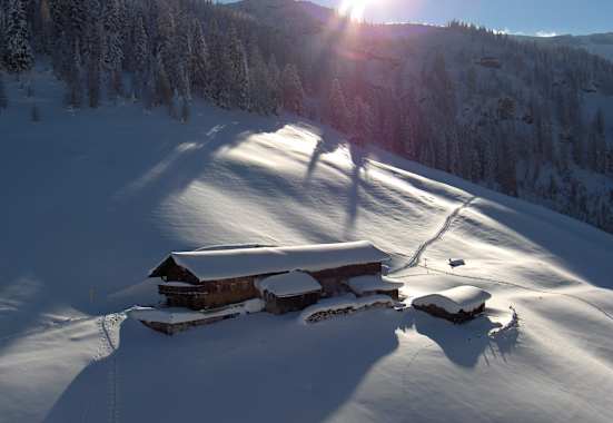 Die Bärenbadalm im Karwendel