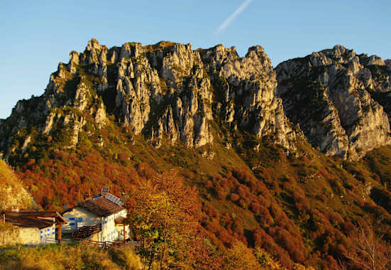 Rifugio Bocca di trat, Nino Pernici