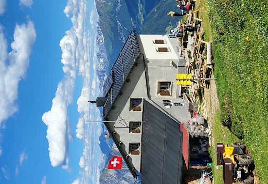 Die Calandahütte ist ein beliebtes Ziel von Wanderern.