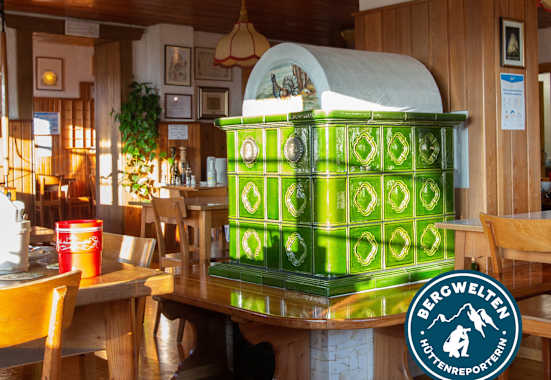 Das Innenleben der Cinque-Torri-Hütte 