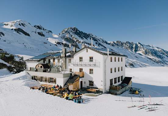 Die Heidelberger Hütte in der Silvretta