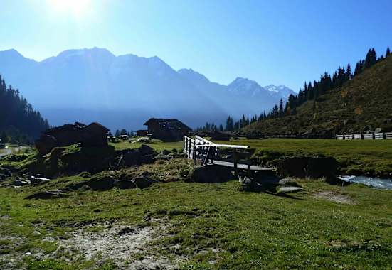 Auf der Falbesoner Ochsenalm