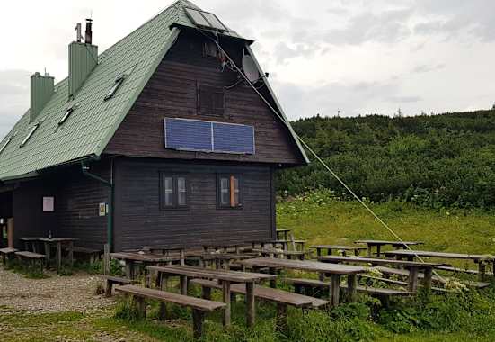 Die Neue Seehütte auf der Rax in Niederösterreich