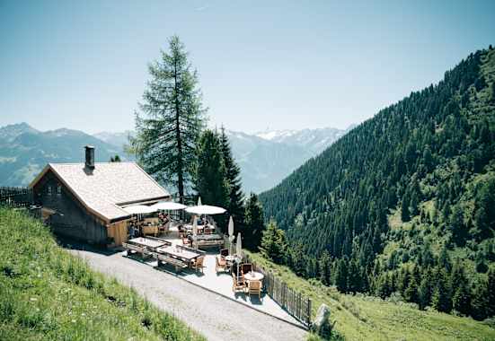 Die Grünalm in den Zillertaler Alpen