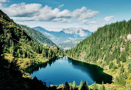Die atemberaubende Lage der Hans-Wödl-Hütte