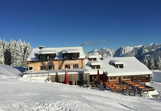Das Haus Matschwitz hat auch im Winter geöffnet.