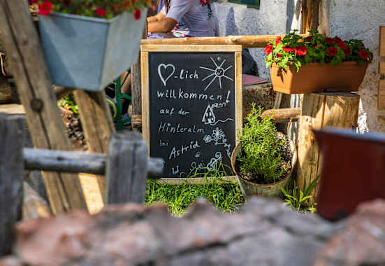 Mit viel Liebe zum Detail - die Hinteralm 