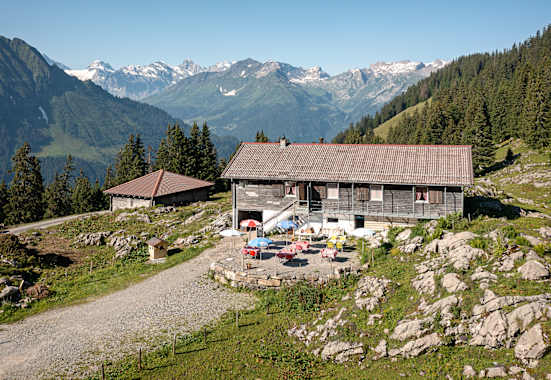 Das Berghaus Hintisberg liegt besonders ruhig in den Berner Alpen.