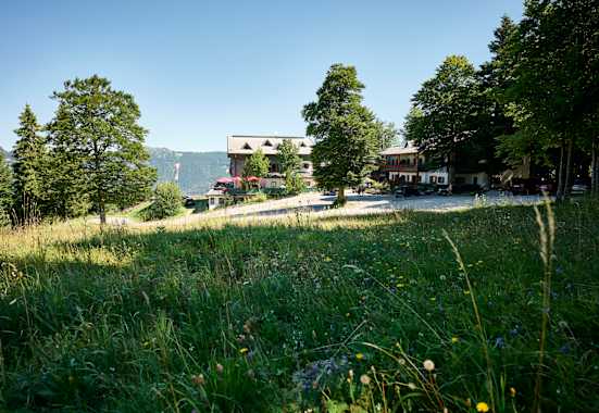 Das Hochberghaus bei Grünau im Almtal im Salzkammergut