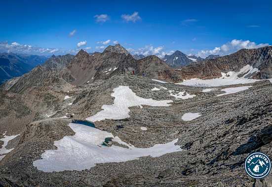 Die Hochstubaihütte ist die dritt-höchst gelegene Hütte Österreichs.