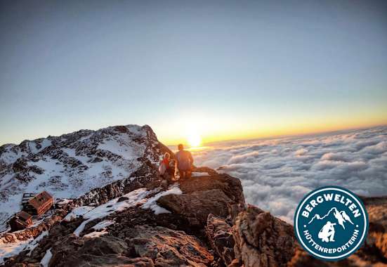 Stimmungsvoll – auf der Mannheimer Hütte