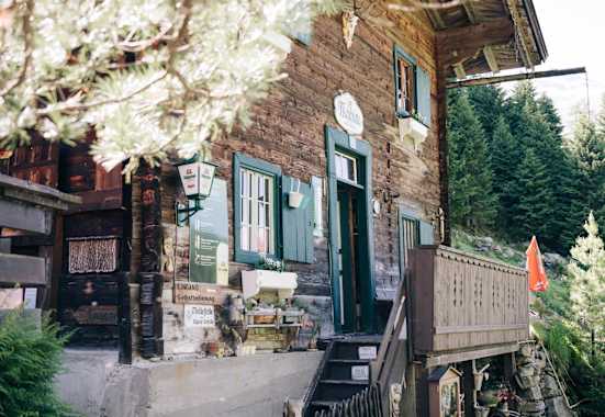 Die Maxhütte auf 1.445m Höhe im Zillertal