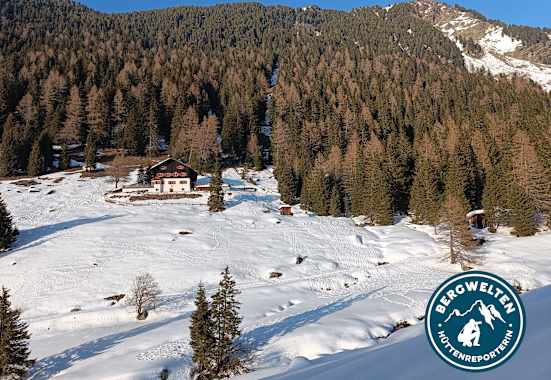 Das Meißner Haus ist auch im Winter ein perfekter Touren-Stützpunkt.