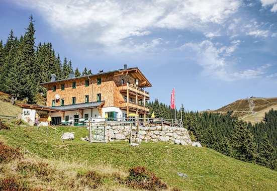 Ein lohnenswertes Ziel, die Pinzgauer Hütte