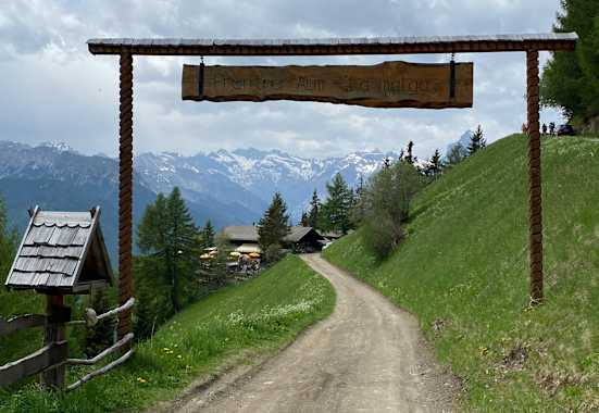 Die Prantneralm befindet sich in herrlicher Aussichtslage.