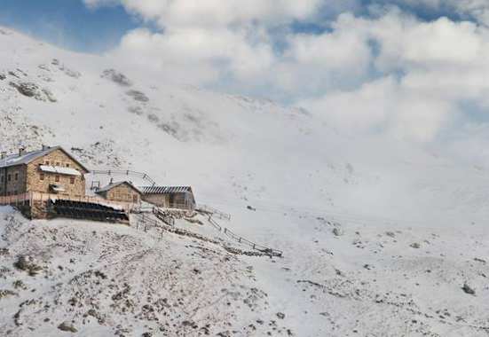 Radlseehütte im Winter