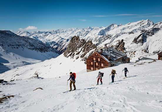 Aufstieg vom Defreggerhaus zum Großvenediger
