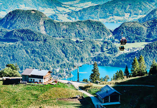 Die Sausteigalm auf 1.110 m