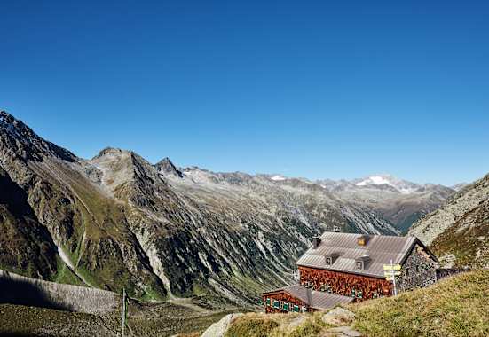 Die Warnsdorfer Hütte im Nationalpark Hohe Tauern