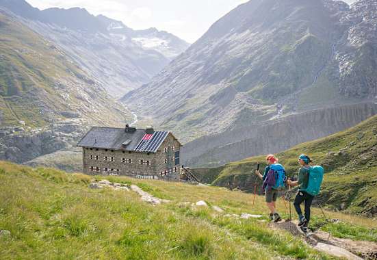 Am Weg zur Martin-Busch-Hütte