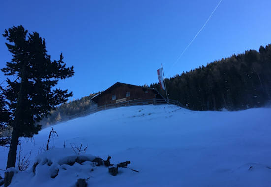 Sistranser Alm im Winter