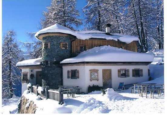 Die Stabanthütte im Winter