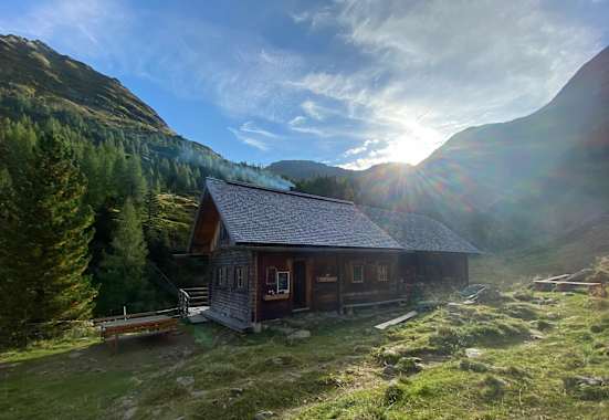 Die Waldhornalm in den Schladminger Tauern
