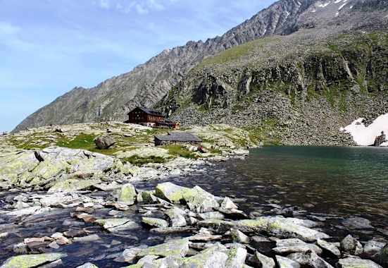Die Zittauerhütte am Wildgerlossee
